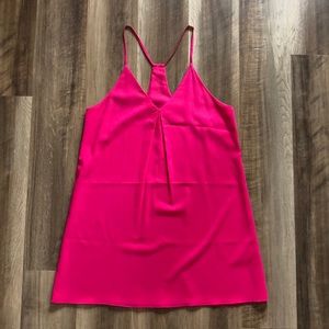 Alice and Olivia Hot Pink Mini Dress